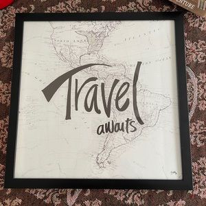 Travel Awaits Wall decor